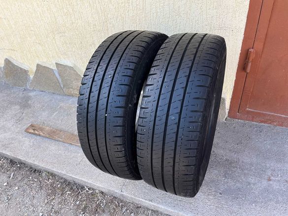 2 бр. гуми за бус 225/65/16C Michelin 5-5,5 mm DOT 3413