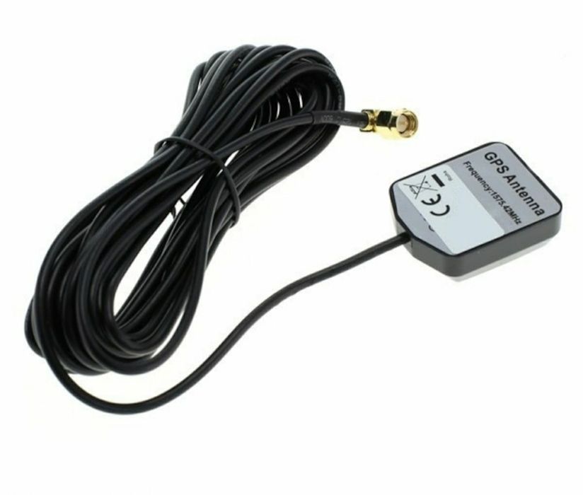 Antena GPS cu conector SMA , magnetica, cablu 3m tensiune 3
