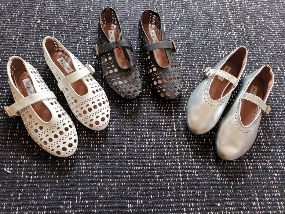 Alaïa балерини ест.кожа