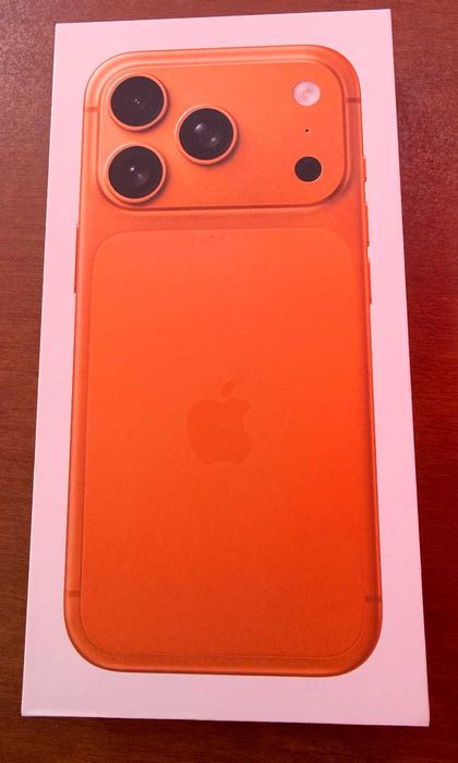 iphone 17 pro max 256GB Cosmic Orange, sigilat, cu factură si garanție