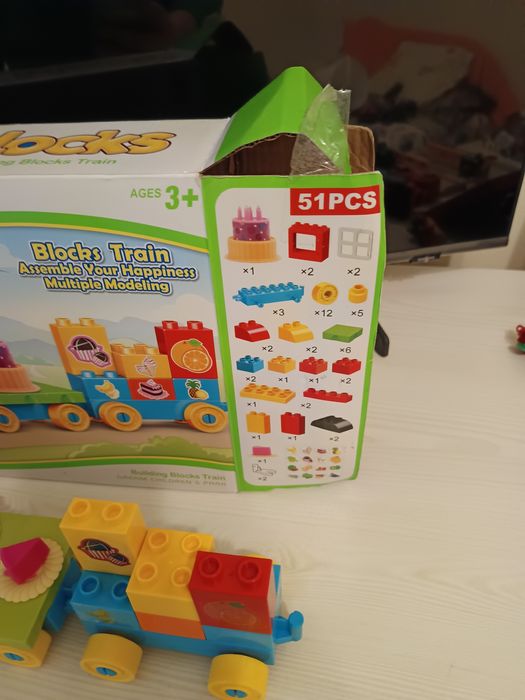 Trenuleț lego pentri copii