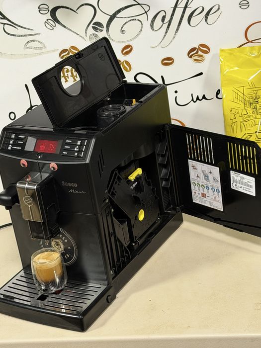 Кафемашина кафе автомат Saeco minuto с гаранция