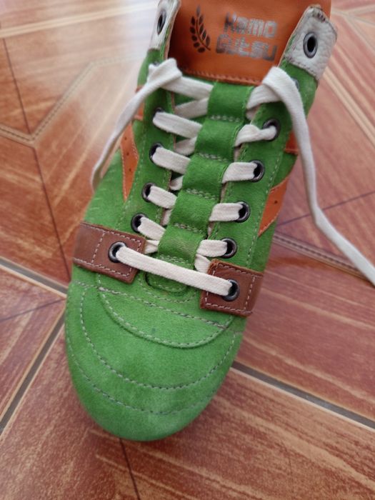 Pantofi stil adidas piele