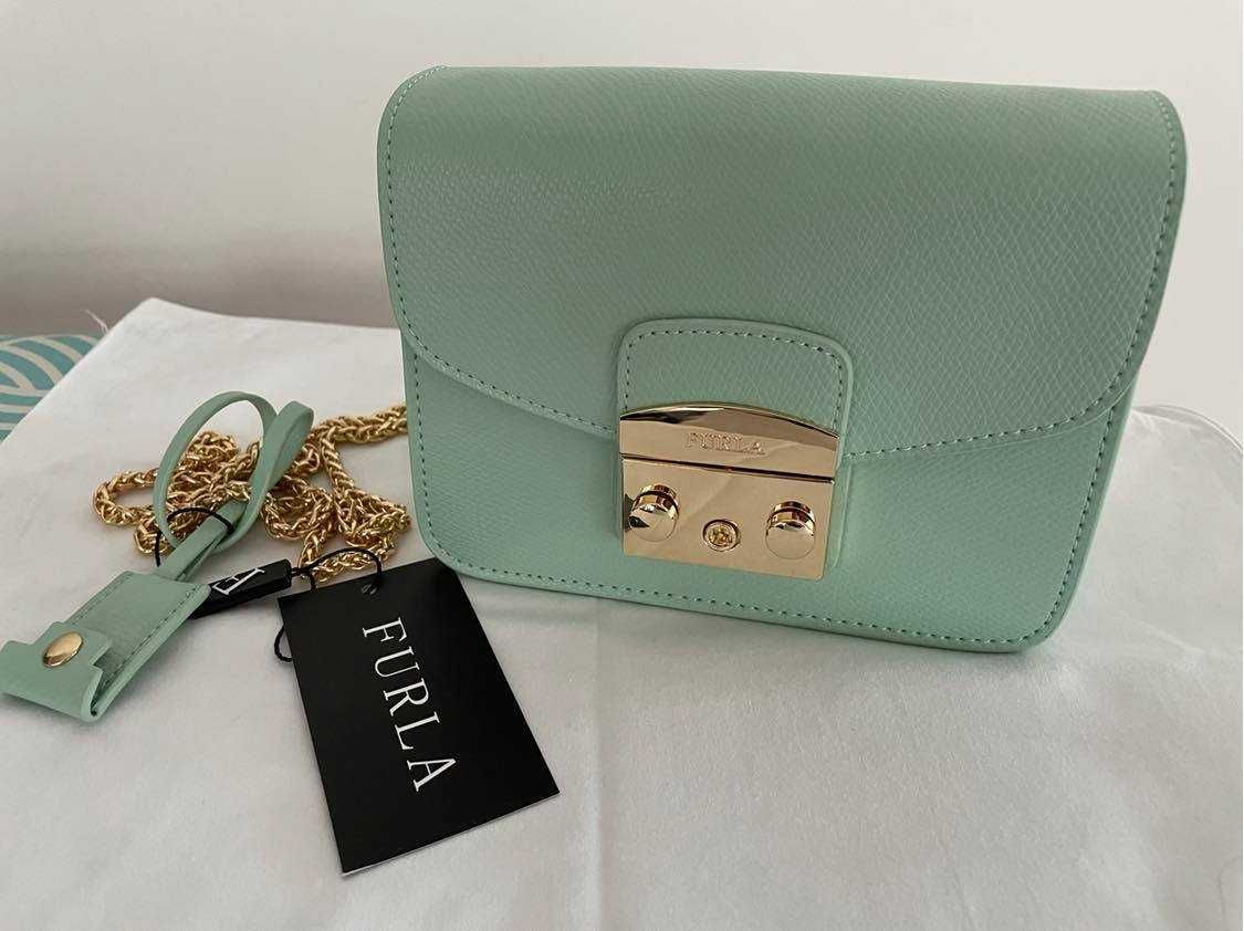 Furla Metropolis mini Естествена кожа нови 8 цвята