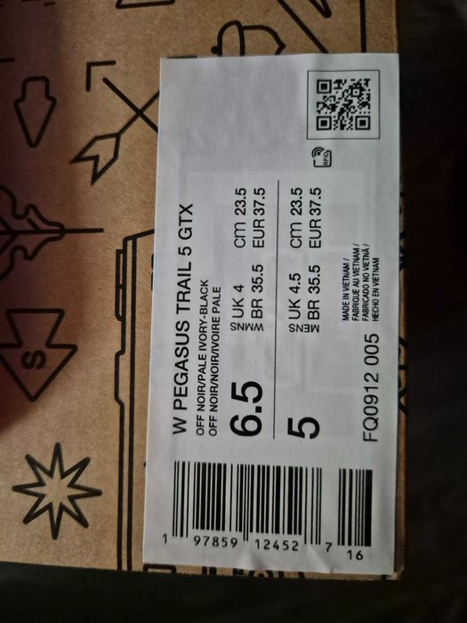 Nike w pegasus trail 5 gtx