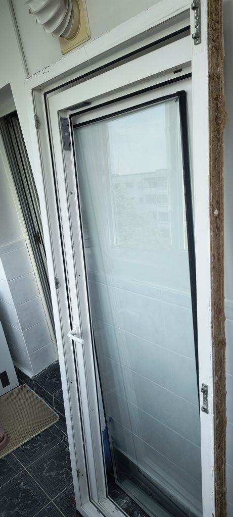 USA interior/ exterior geam termopan PVC alb
