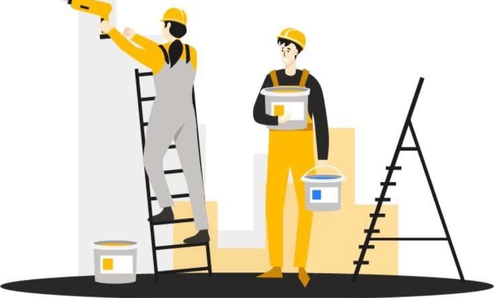 Строительная компания, предлогает услуги ремонта офисов и магазинов