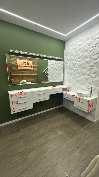 Mobilier salon, machiaj, pat gene tapitat, fotoliu modern