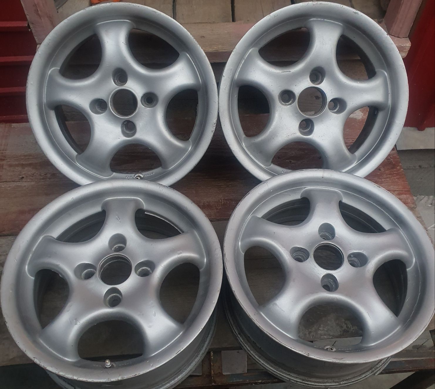 Jante Aliaj 4x100 R14 Logan Clio Symbol Opel Astra G Corsa Sandero R15