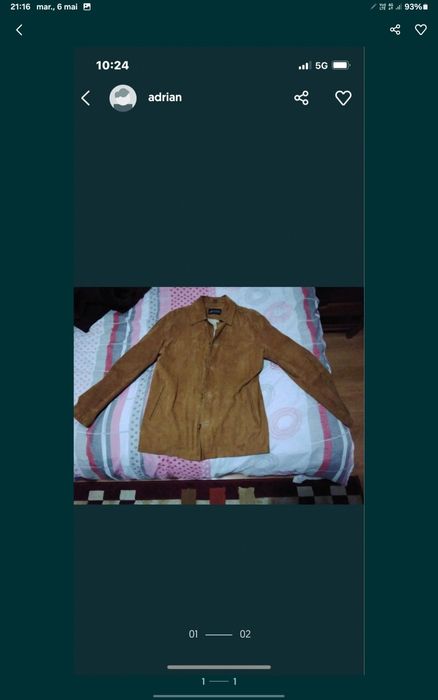 Haine/geci din piele naturala