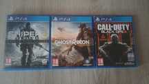 Jocuri PS4 (sniper 3, Ghost Recon, Call of duty black ops III)