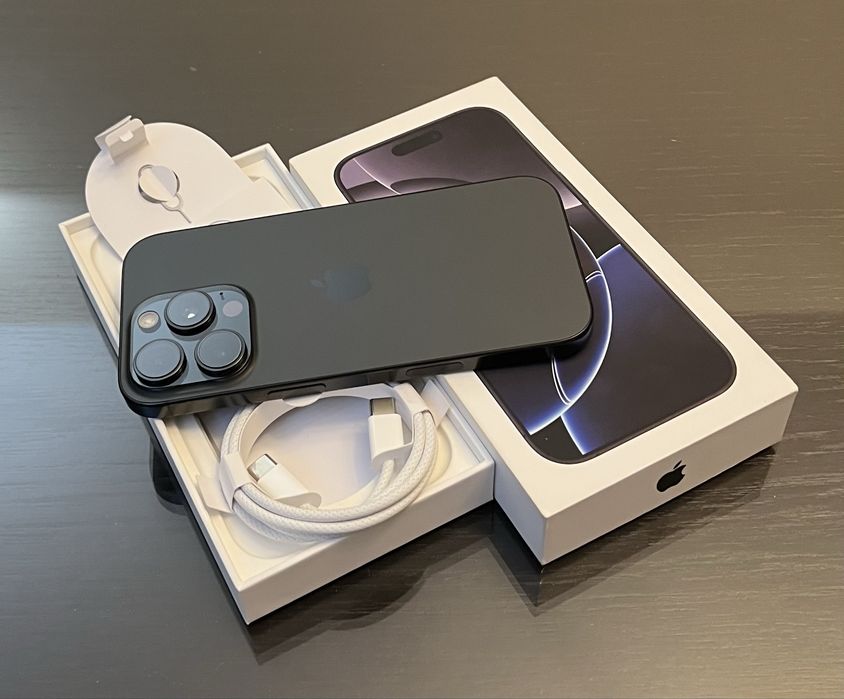 iPhone 16 PRO 256GB 5G CA NOU ! FULL ! Black Negru Blue Albastru 128