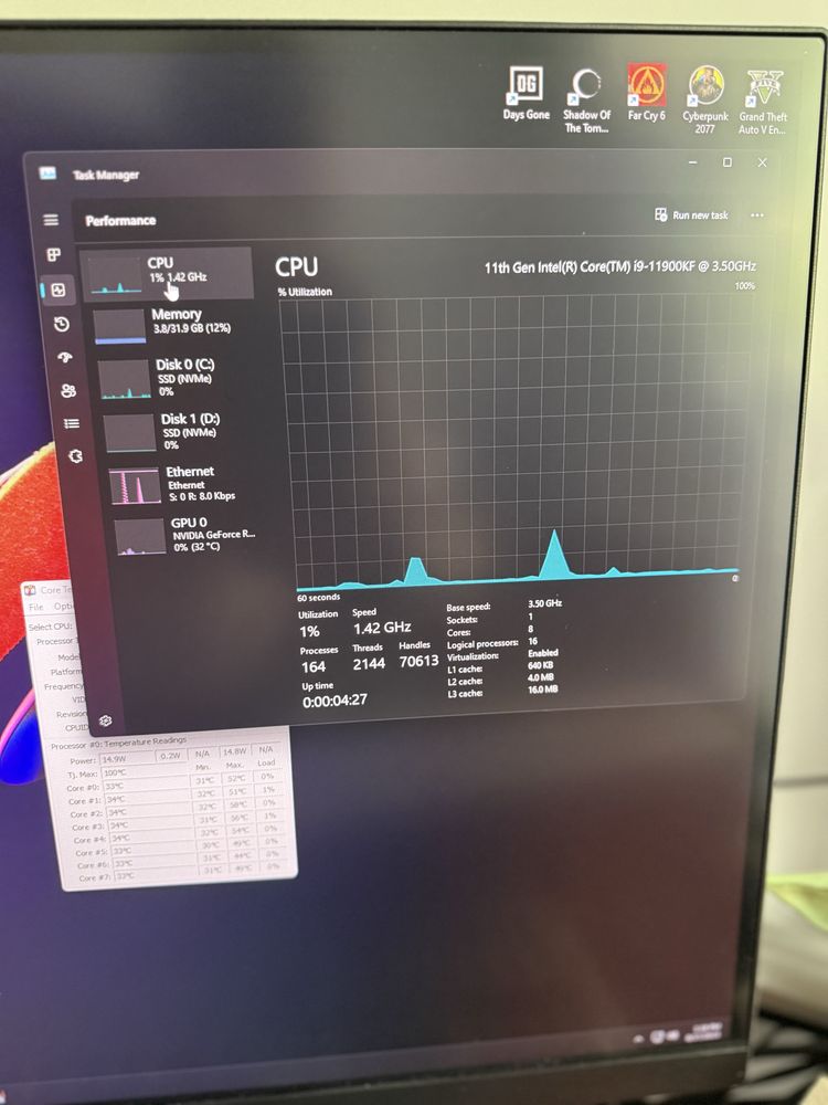 Pc gaming AAA custom watercool i9 rtx 3070
