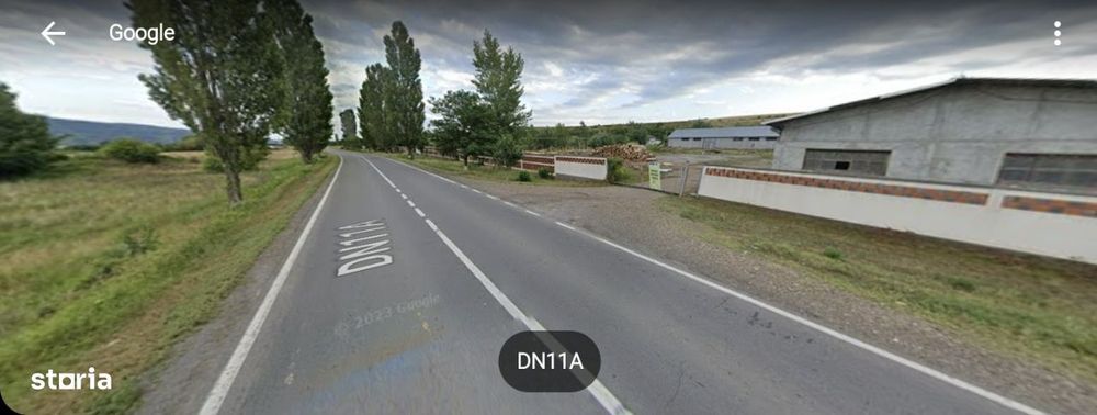 Teren 3200 mp, 22 ml deschidere DN 11A, Caiuti, Bacau