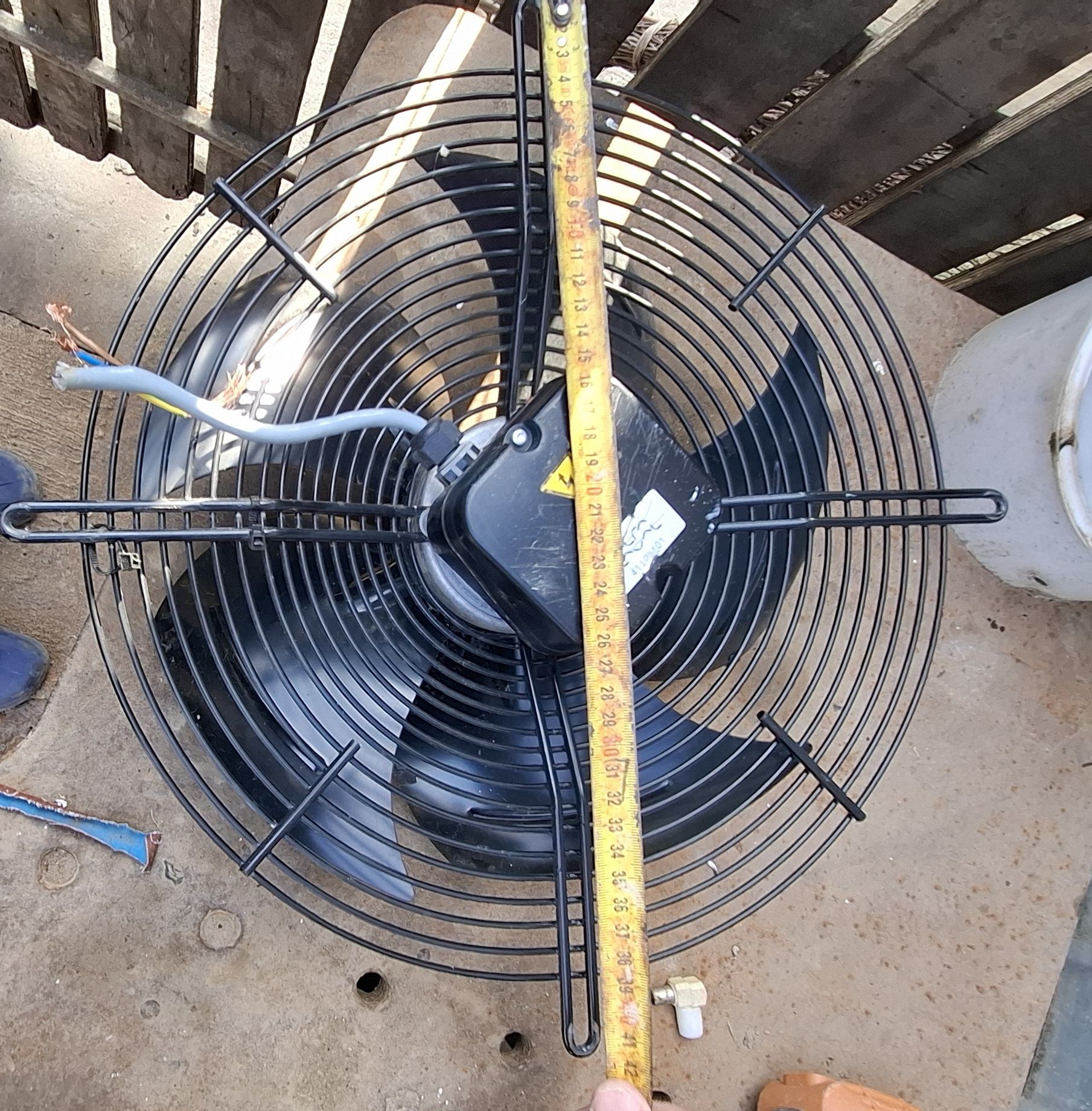 Ventilator aerisire, suflanta ventilare turbo hala garaj  mc