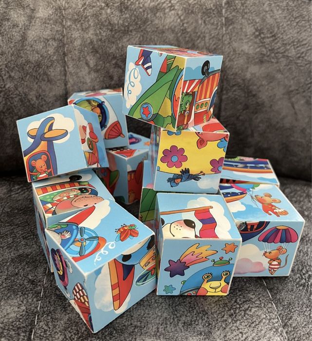 Кубики детские 12 шт