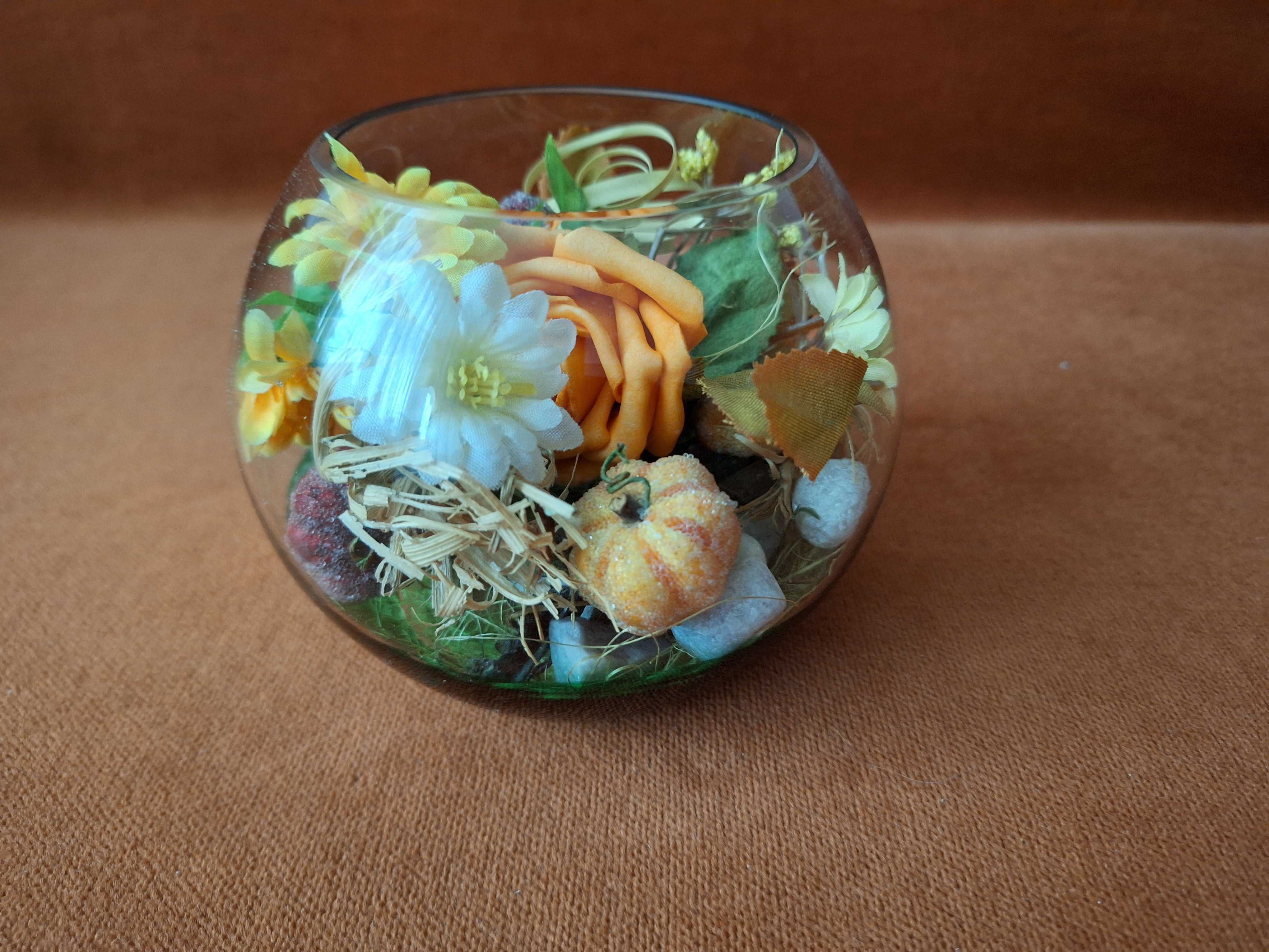 Vechi - Bol confectionat din sticla - Decor