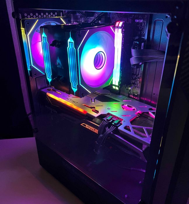 OFERTA PC Gaming Ryzen 5 5600x 32Gb RX 6700XT Cs2 Fortnite Fivem Gta5