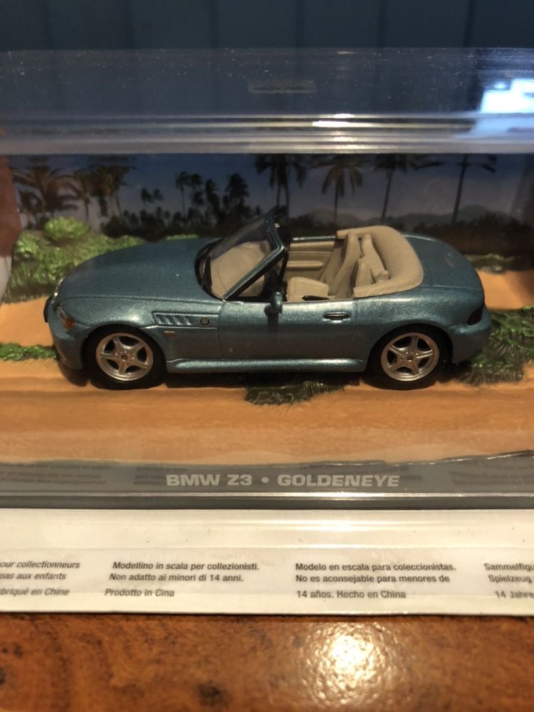 Vand Macheta Bmw Z3 1996, 1:43 in Pexiglas Sigilata din J. Bond!