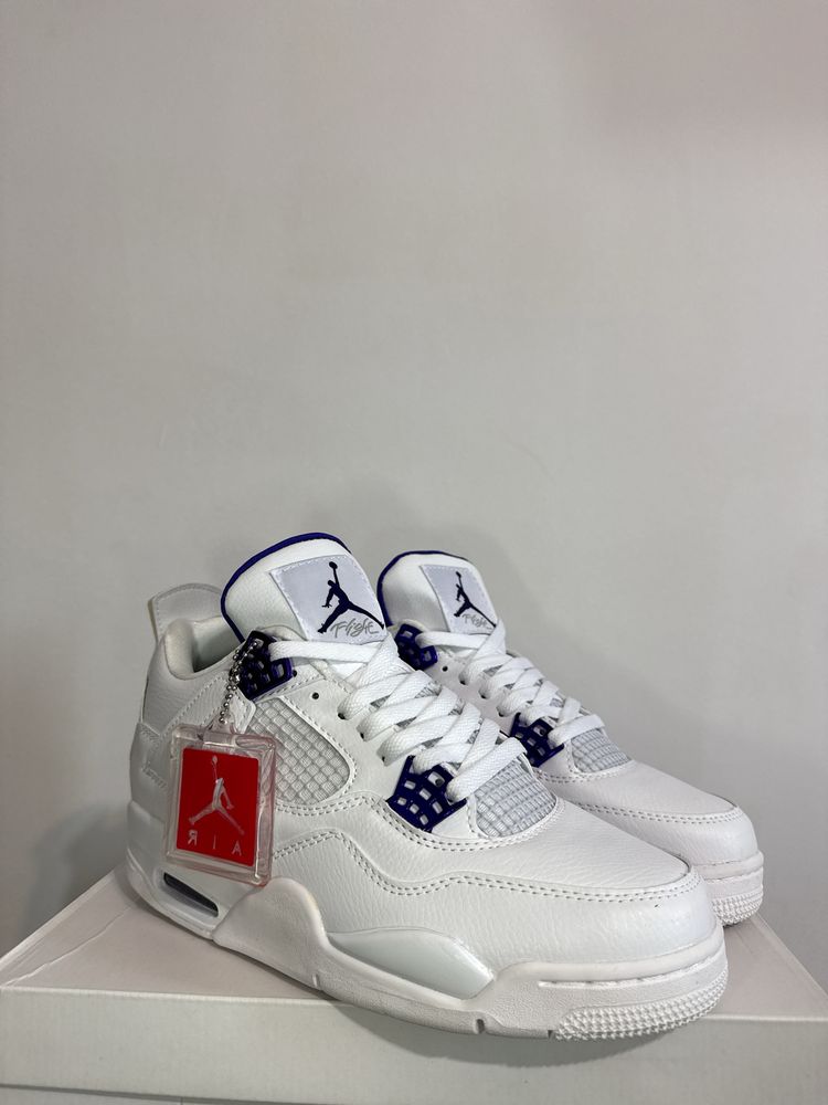 Adidasi Air Jordan 4 Retro Purple 41 42 43 ( Premium )
