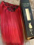 Extensii clip-on ROSU INTENS
