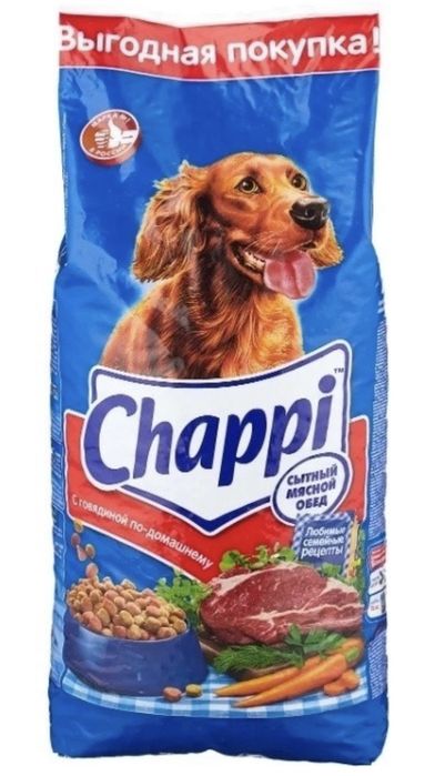 Корм Chappi Говядина по домашнему 15 кг