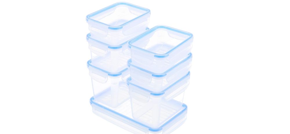 Set 7 caserole cu inchidere ermetica Amazon Basics Elvetia