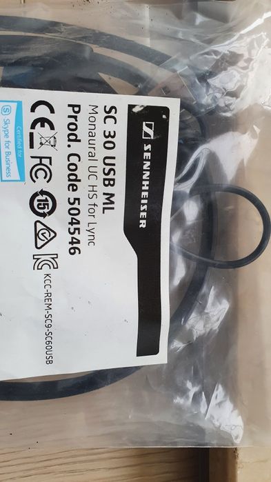Casti SENNHEISER SC 30 USB ML Monaural Microfon Volum NOI Curier OLX