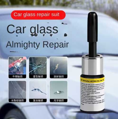 Kit Reparatie Parbriz Auto, Ciobitura, Fisura, Lovitura, Zgarietura