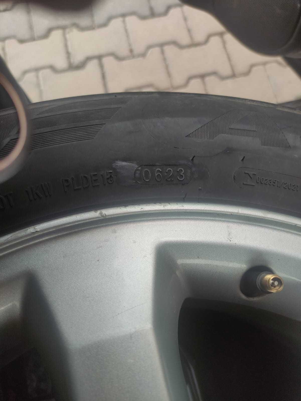 Cauciucuri vara + jante opel