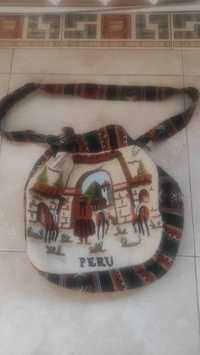 Чанта-торба, вълнена от Перу