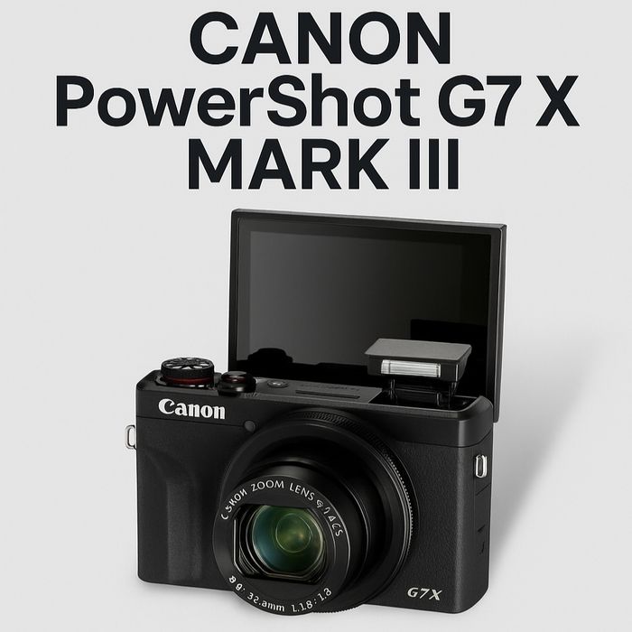 Canon PowerShot G7 X Mark III — есть доставка