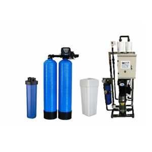 Pachet spalatorie auto 500 l/h 3-4 boxe dedurizator Clack 50 litri