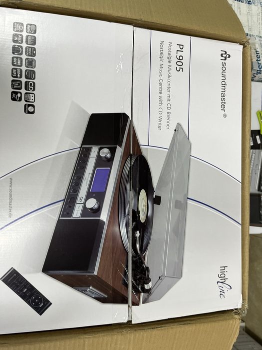 HI-FI Стерео уредби с грамофон,BT-AUX-CD-USB-Касета