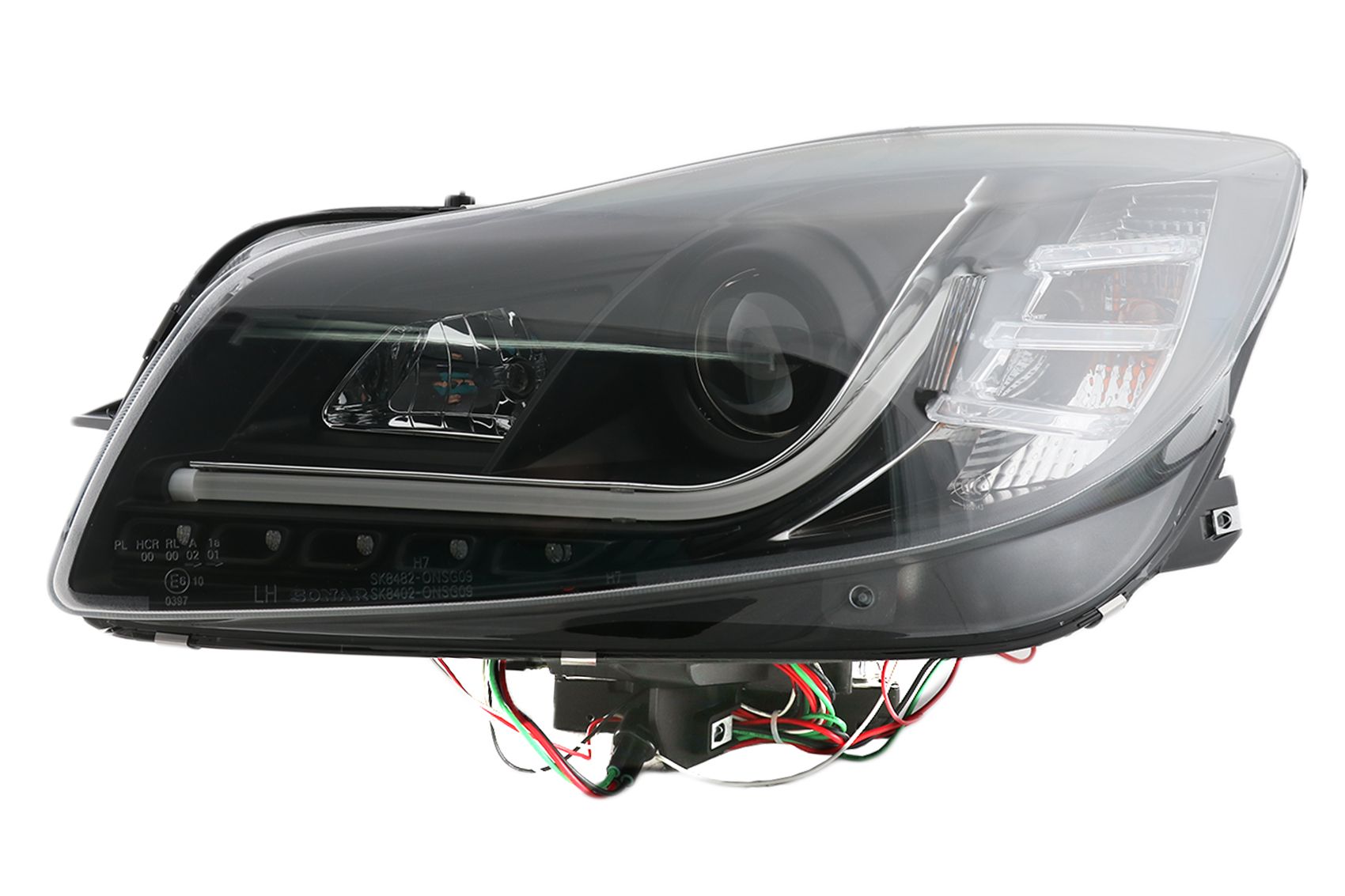 Faruri LED DRL Opel Insignia (2008-2012) Negru
