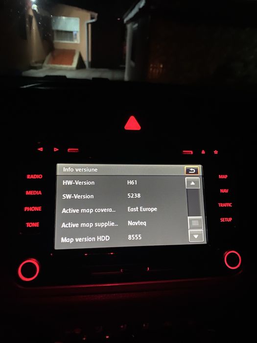 Vand navigatie rns 510 cu meniu in limba romana si cu harti