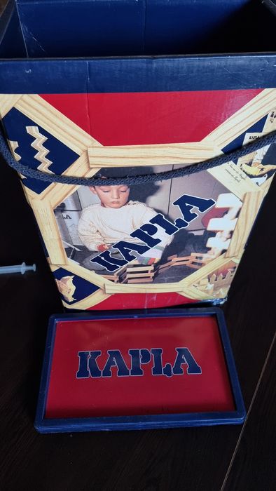 Set jucării lemn - Kapla 200 piese