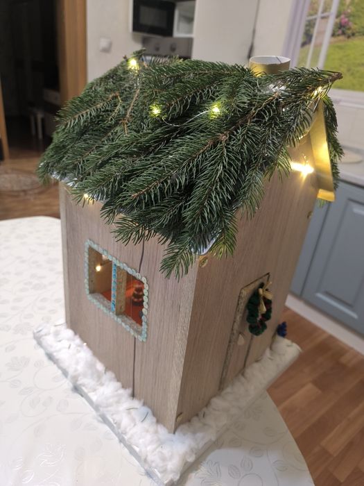 Кукольные домики. Новогодние домики  для украшения.