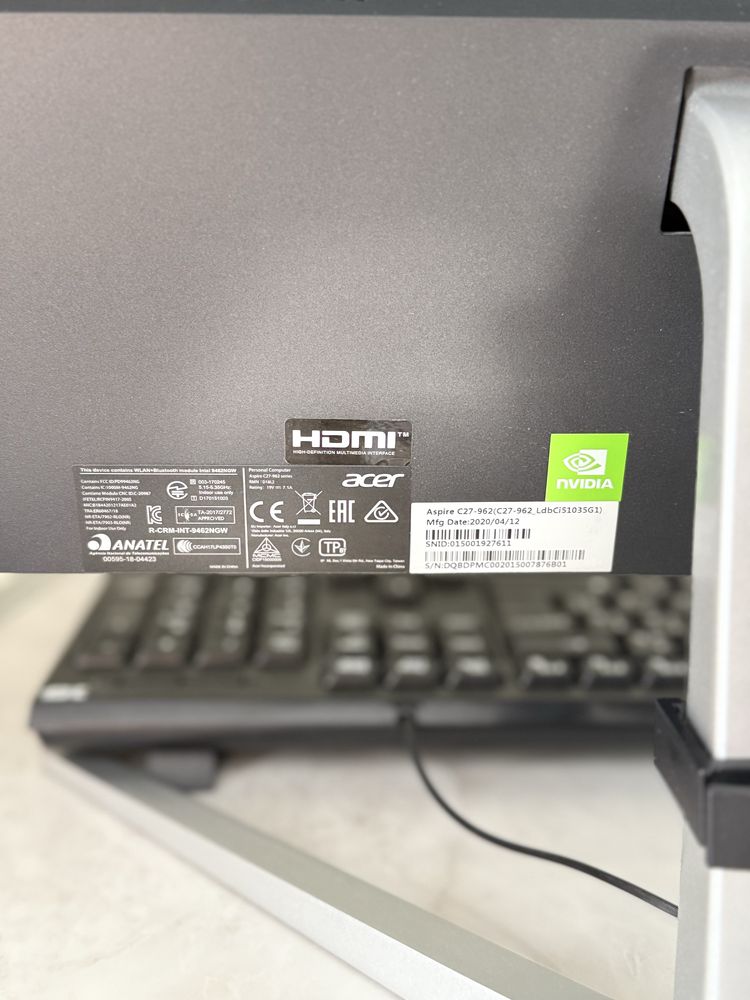 Моноблок Acer Aspire C27-962