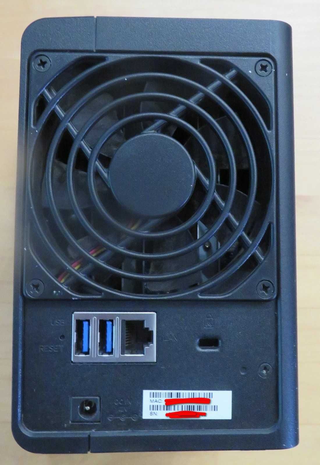 Synology NAS DiskStation DS218 -4 ядрен Realtek RTD1296 1.4GHz,2GB ram