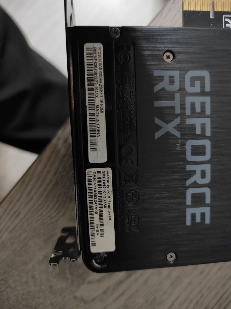 GeForce RTX 3070 8GB GDDR6