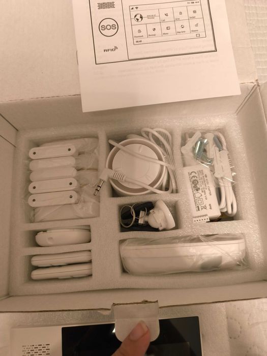 Set alarma PGST PG107, compatibil cu WiFi/GSM/GPRS, 2G, 13 piese