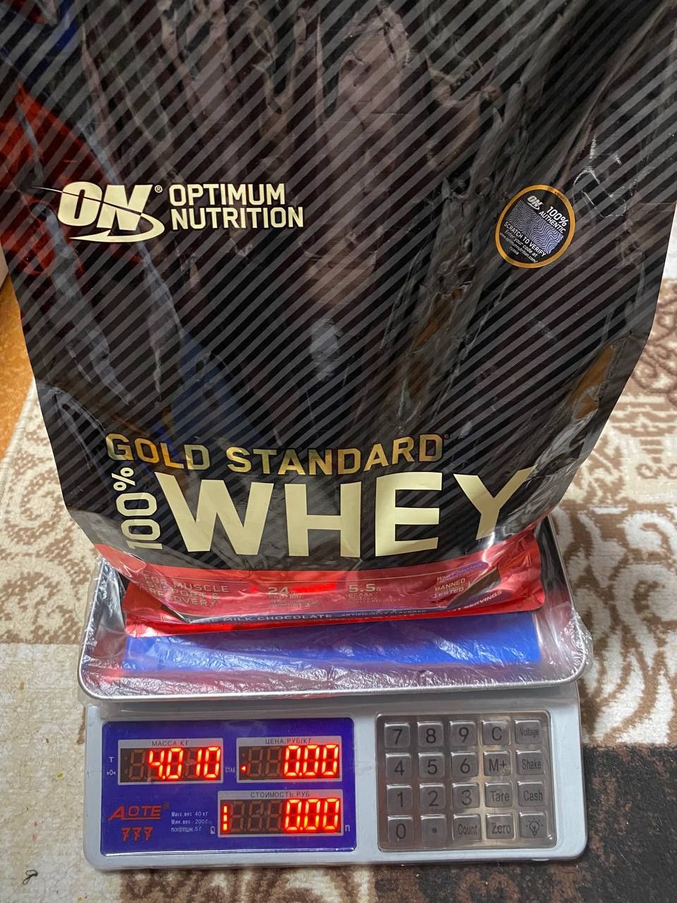 Assalom alekum Whey Protein sotiladi Original 4kg