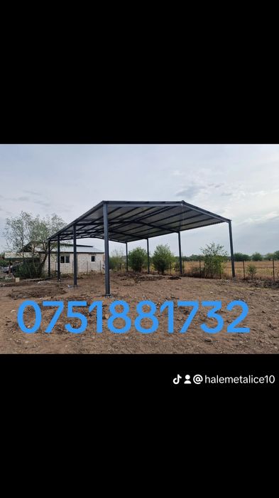 Vand structuri și hale metalice.
Avem pe stoc diferite dimensiuni și m