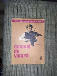 Manual de vioară geantă Manoliu vol 3