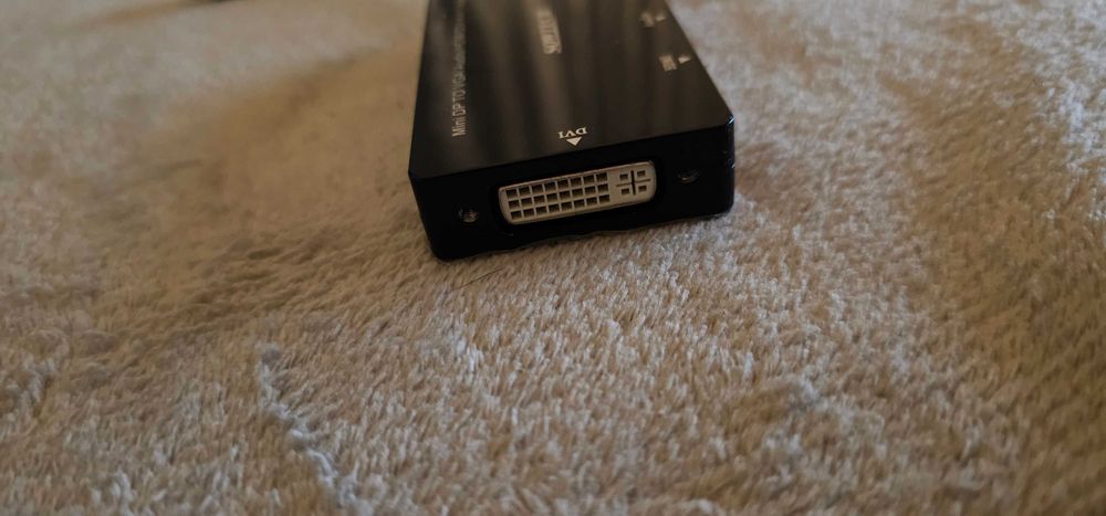 adaptor mini display port 4in1 dvi HDMI audio vga