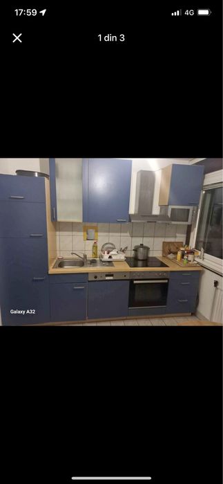 Mobila de bucatarie cu electrocasnice