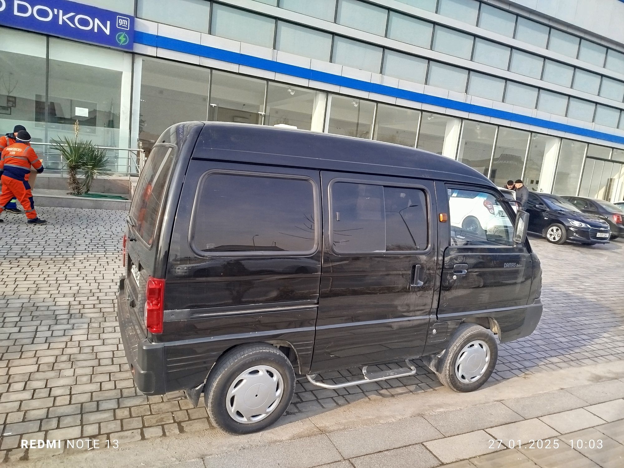 Naxtga sotiladi Chevrolet Damas Qora GBO