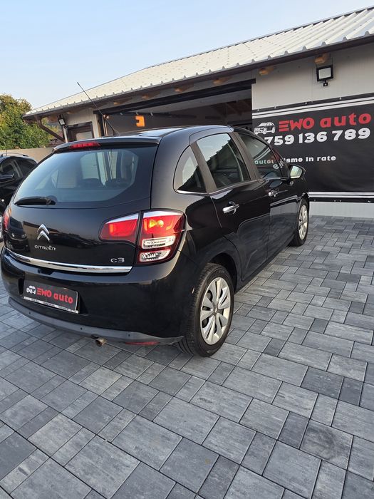 Citroen c3 an 2014 motor 1,2 benzina posibilitatea  rate fără avans