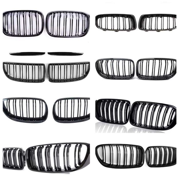 Grile / Nari duble negru lucios BMW M Style - preturi in descriere